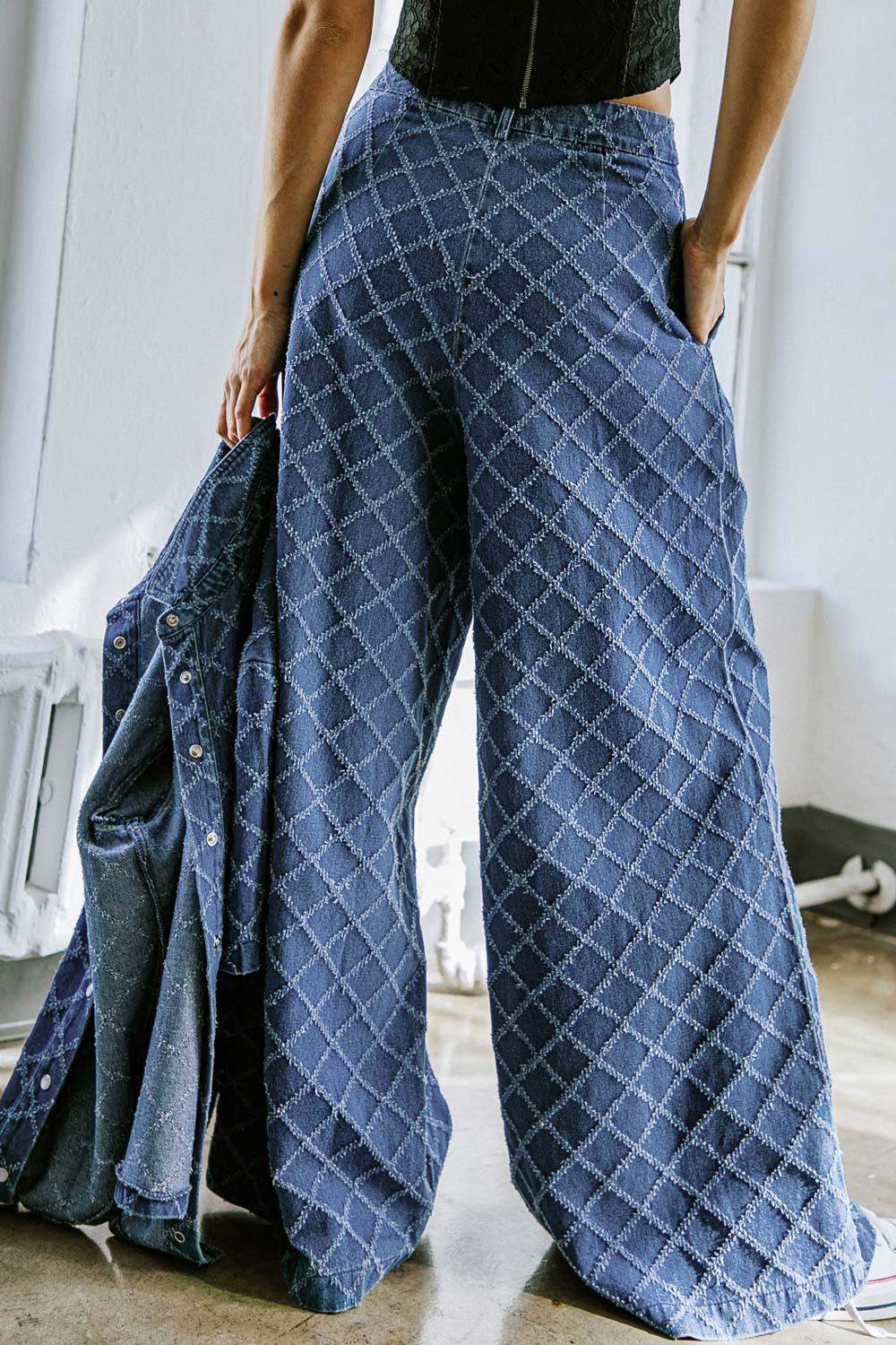 IT'S A SECRET DENIM PANTS - Flying Tomato - Flyclothing LLC