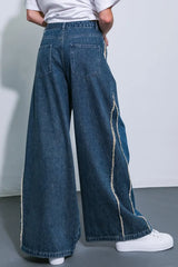 ALL OR NOTHING WASHED DENIM - Flying Tomato - Flyclothing LLC
