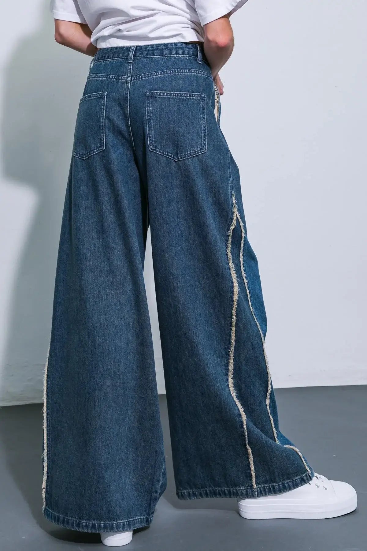 ALL OR NOTHING WASHED DENIM - Flying Tomato - Flyclothing LLC