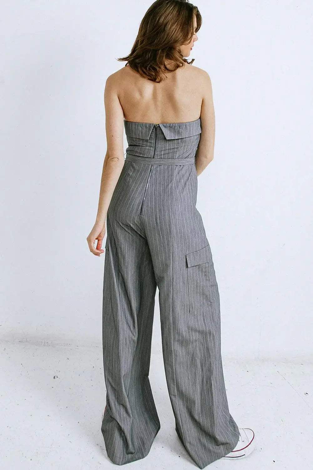 WISHFUL THINKING WOVEN JUMPSUIT - Flying Tomato - Flyclothing LLC