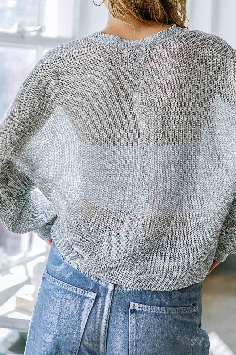 HERE GOES NOTHING SWEATER TOP - Flying Tomato - Flyclothing LLC