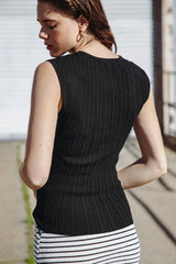 SET THE PACE KNIT TOP - Flying Tomato - Flyclothing LLC