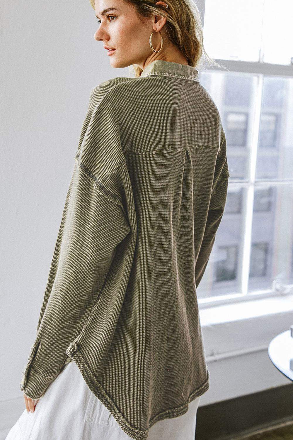 A CHILL MOMENT KNIT TOP - Flying Tomato - Flyclothing LLC