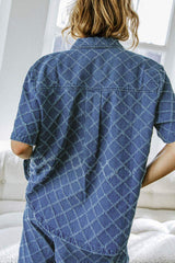 IT'S A SECRET DENIM TOP - Flying Tomato - Flyclothing LLC