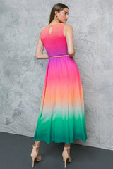 CATER TO YOU WOVEN MIDI DRESS - Flying Tomato - Flyclothing LLC