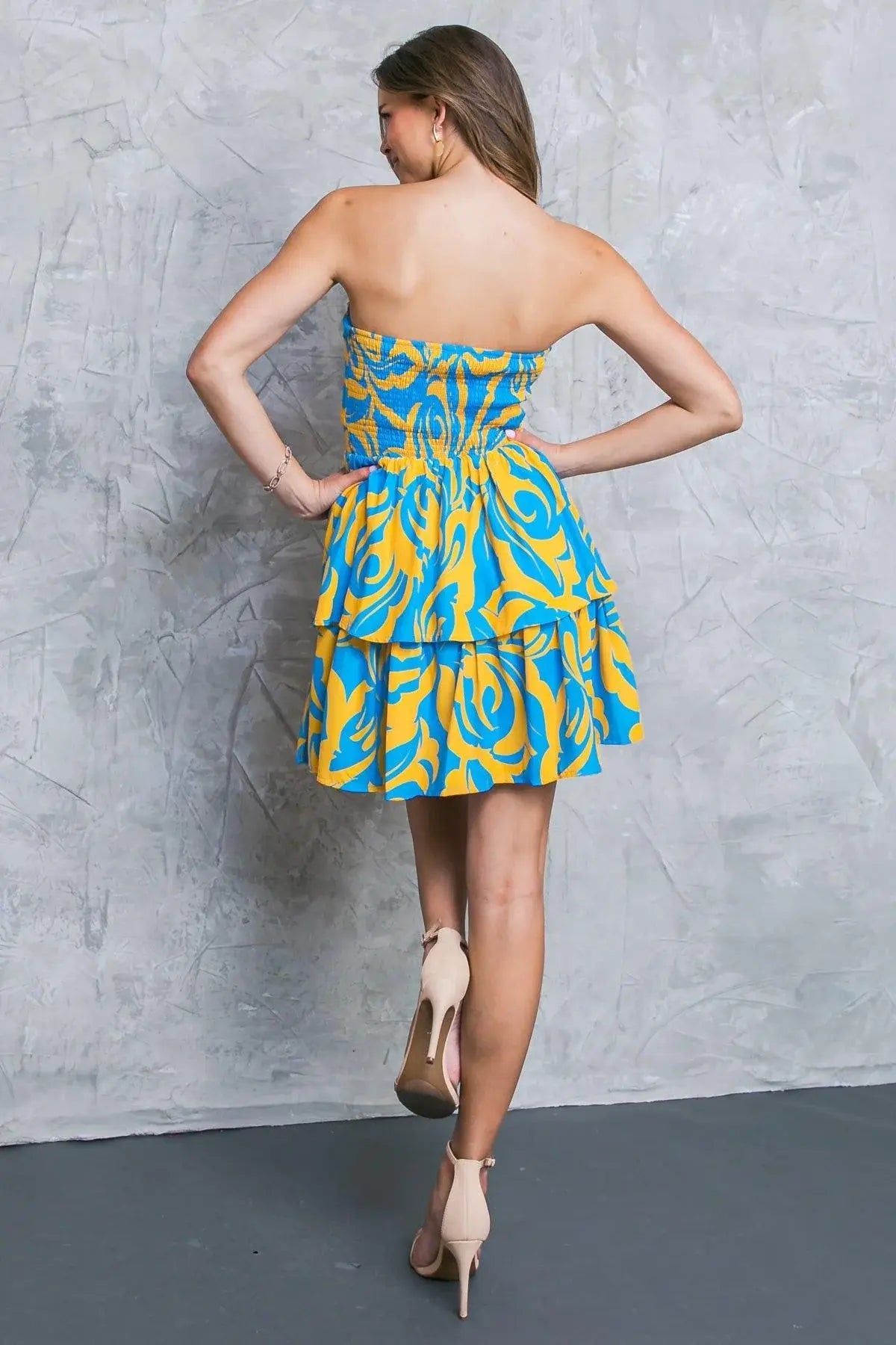 BACK TO THE START MINI DRESS - Flying Tomato - Flyclothing LLC