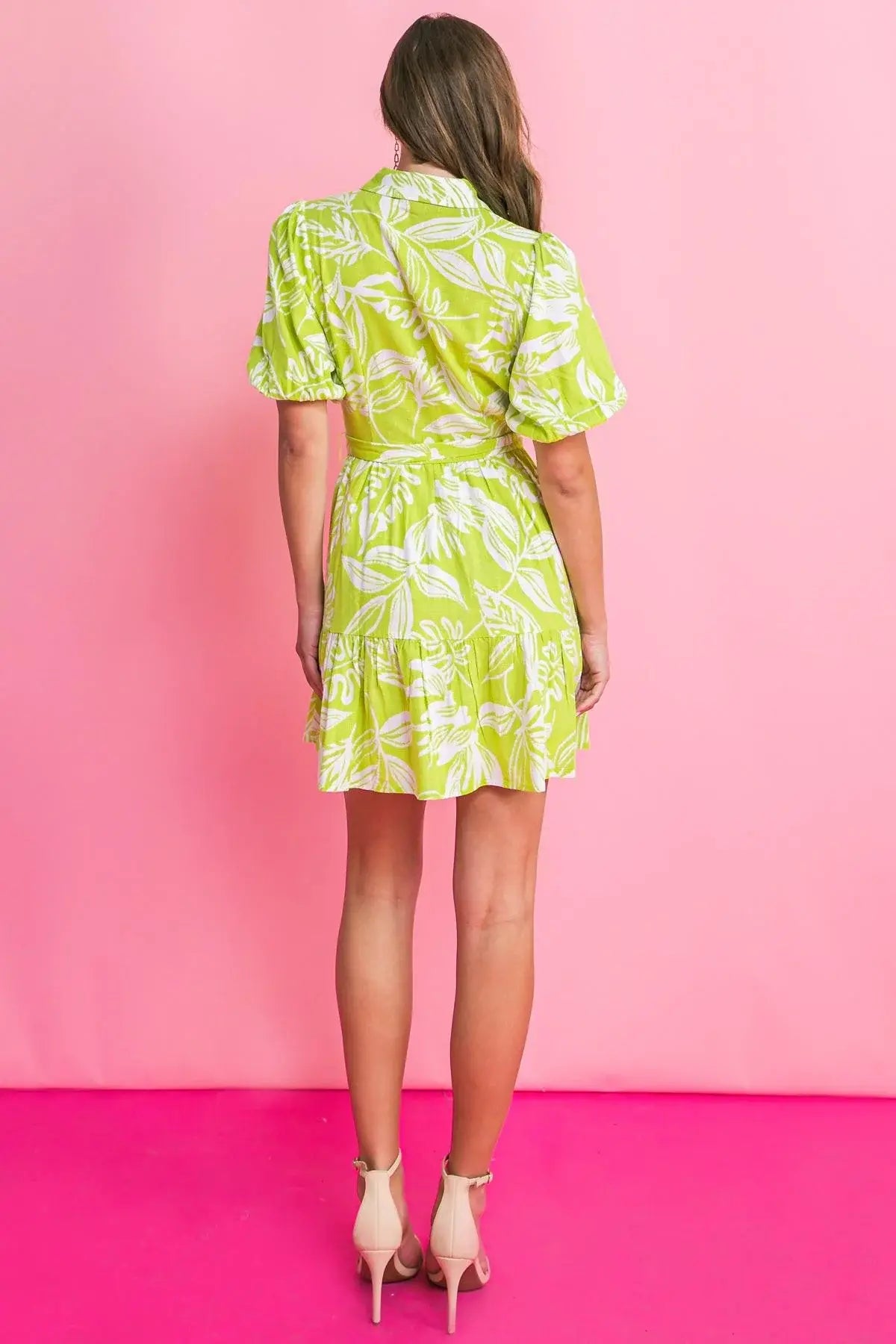 AM I DREAMING WOVEN MINI DRESS - Flying Tomato - Flyclothing LLC