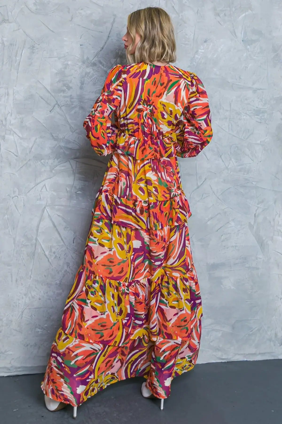 WONDERFUL SOUL WOVEN MAXI DRESS - Flying Tomato - Flyclothing LLC