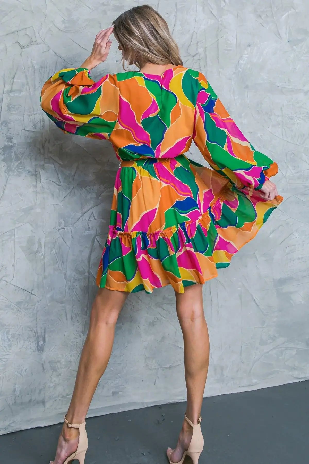THANK ME LATER WOVEN MINI DRESS - Flying Tomato - Flyclothing LLC