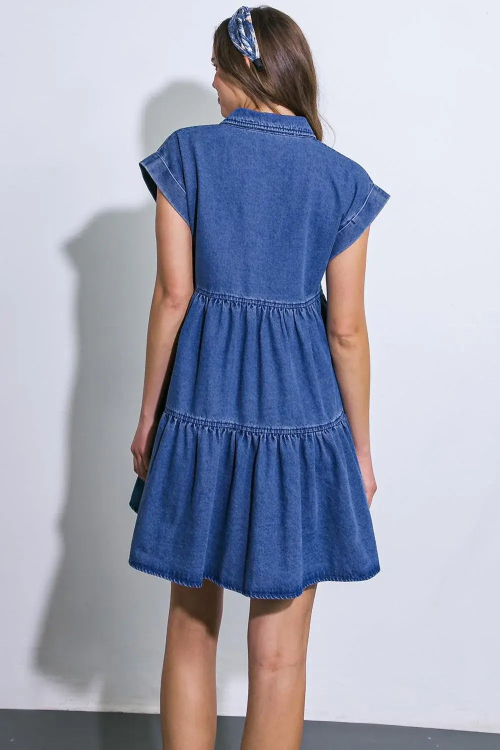 JUST THE BEGINNING TWILL MINI DRESS - Flying Tomato - Flyclothing LLC