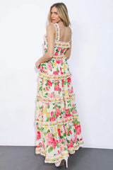 PULLING HEARTSTRINGS WOVEN MAXI DRESS - Flying Tomato - Flyclothing LLC