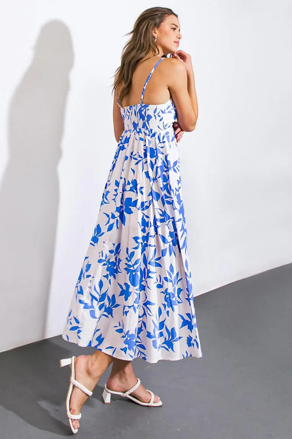 ACTIVE HIBERNATION WOVEN MIDI DRESS - Flying Tomato - Flyclothing LLC