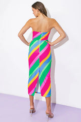 ALL OR NOTHING PONTI MIDI DRESS - Flying Tomato - Flyclothing LLC