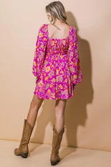 THRIVING ALL NIGHT WOVEN MINI DRESS - Flying Tomato - Flyclothing LLC