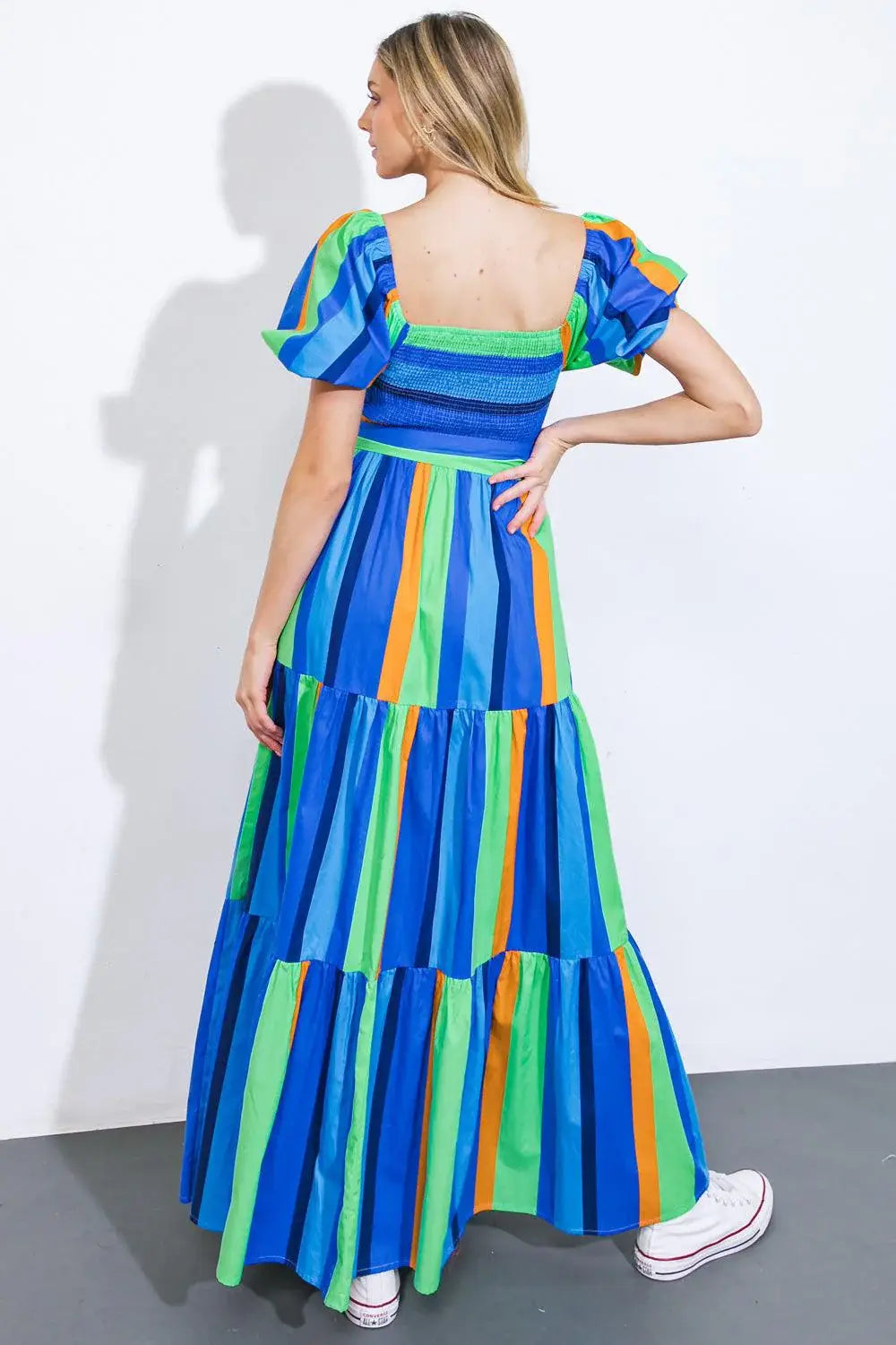 ALL ABOUT THE VIBE WOVEN MAXI DRESS - Flying Tomato - Flyclothing LLC