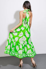 CAUSE A SCENE WOVEN MIDI DRESS - Flying Tomato - Flyclothing LLC