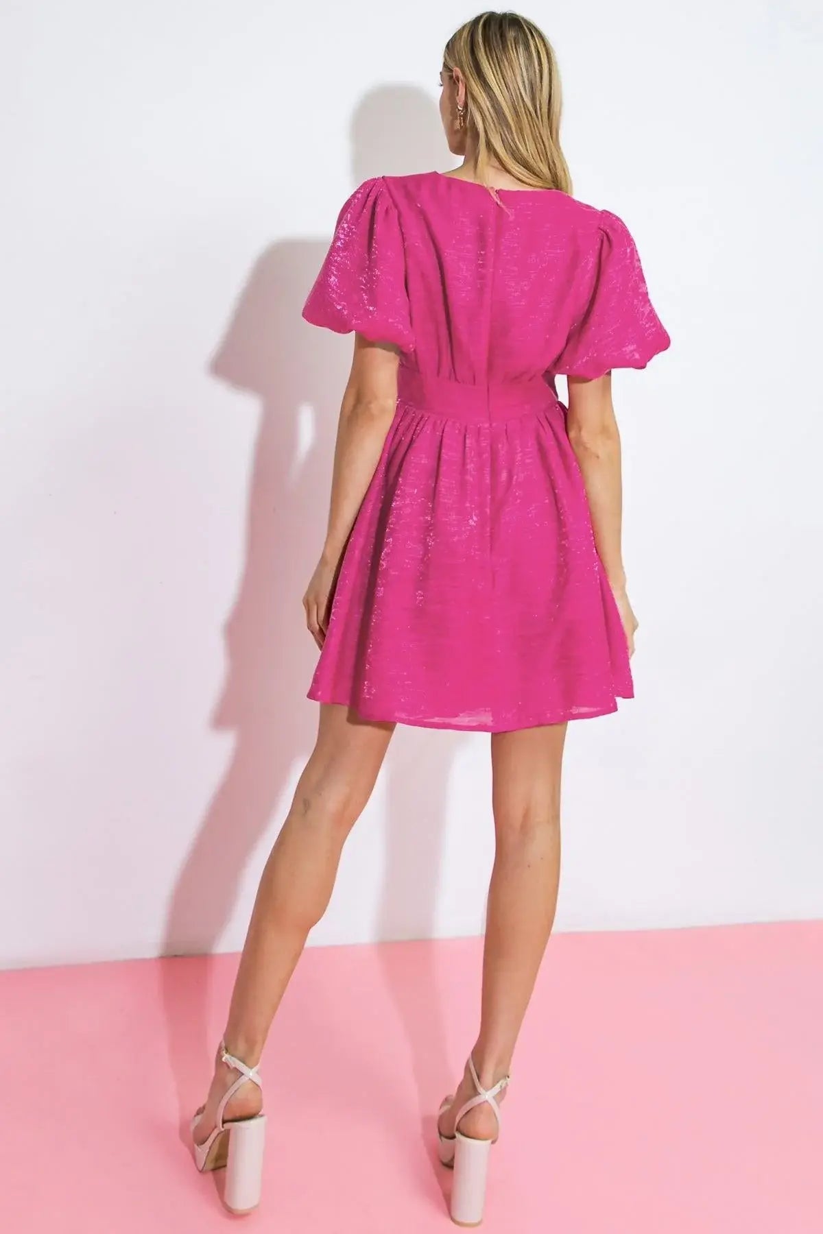 ALL IS CALM WOVEN MINI DRESS - Flying Tomato - Flyclothing LLC