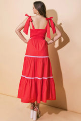 BETTER THAN EVER POPLIN MIDI DRESS - Flying Tomato - Flyclothing LLC