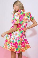 DIVINE INTUITION WOVEN MINI DRESS - Flying Tomato - Flyclothing LLC