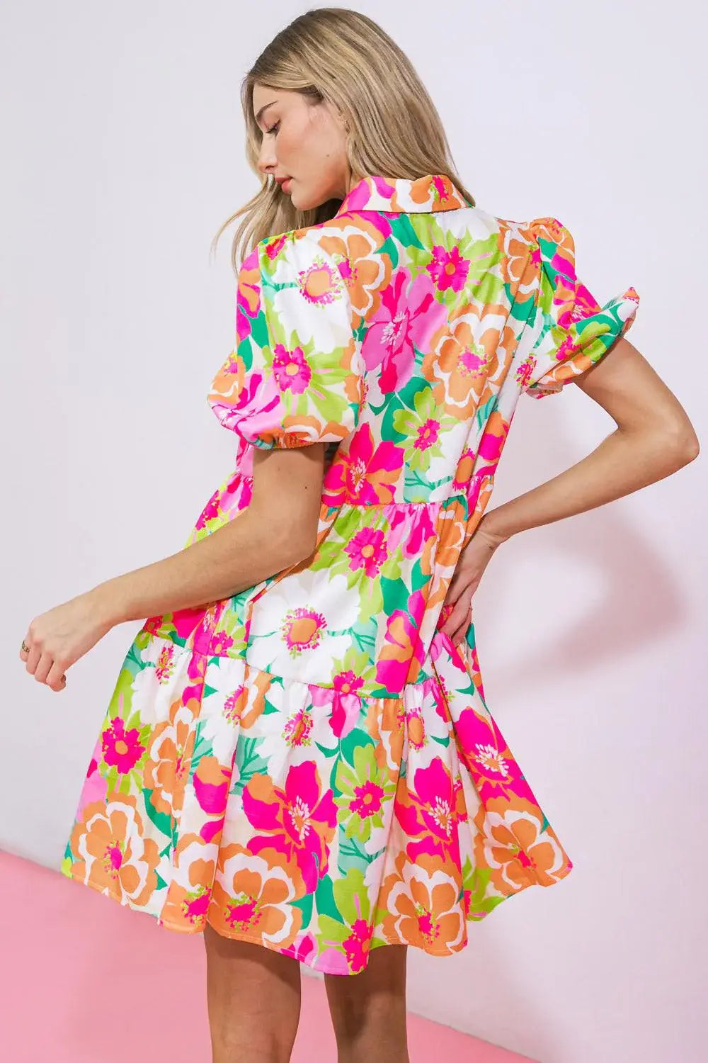 DIVINE INTUITION WOVEN MINI DRESS - Flying Tomato - Flyclothing LLC