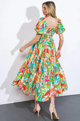 LONG LOST LOVER WOVEN MIDI DRESS - Flying Tomato - Flyclothing LLC