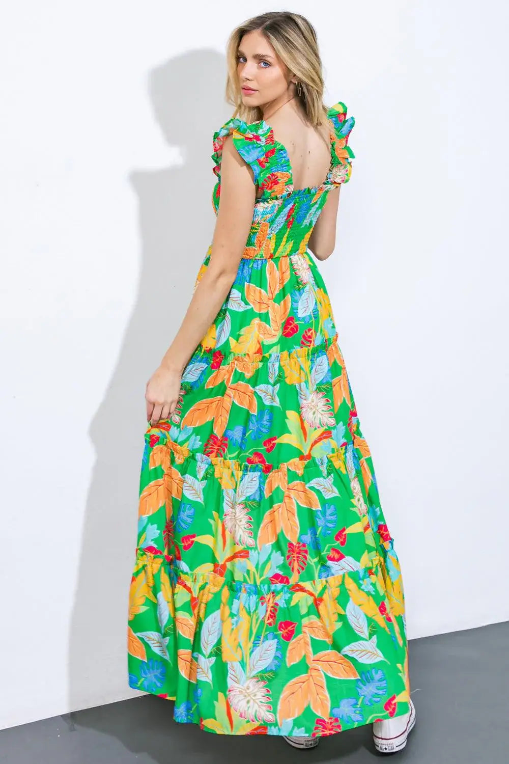 BEACH DATES WOVEN MAXI DRESS - Flying Tomato - Flyclothing LLC