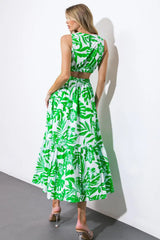 LIVE YOUR TRUTH WOVEN MIDI DRESS - Flying Tomato - Flyclothing LLC