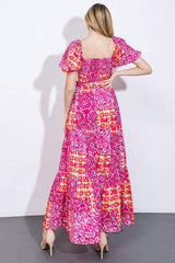 A LEAP OF FAITH WOVEN MAXI DRESS - Flying Tomato - Flyclothing LLC