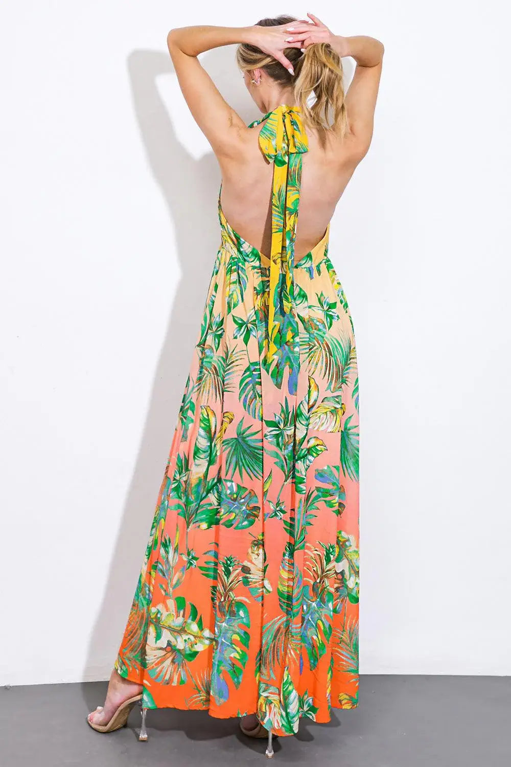 ADORABLE DAYS WOVEN MAXI DRESS - Flying Tomato - Flyclothing LLC