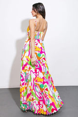 UP TO CHANCE WOVEN MAXI DRESS - Flying Tomato - Flyclothing LLC