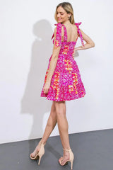 DANCING IN THE SUN WOVEN MINI DRESS - Flying Tomato - Flyclothing LLC