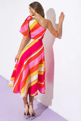 SWEETEN THE DAY WOVEN MIDI DRESS - Flying Tomato - Flyclothing LLC