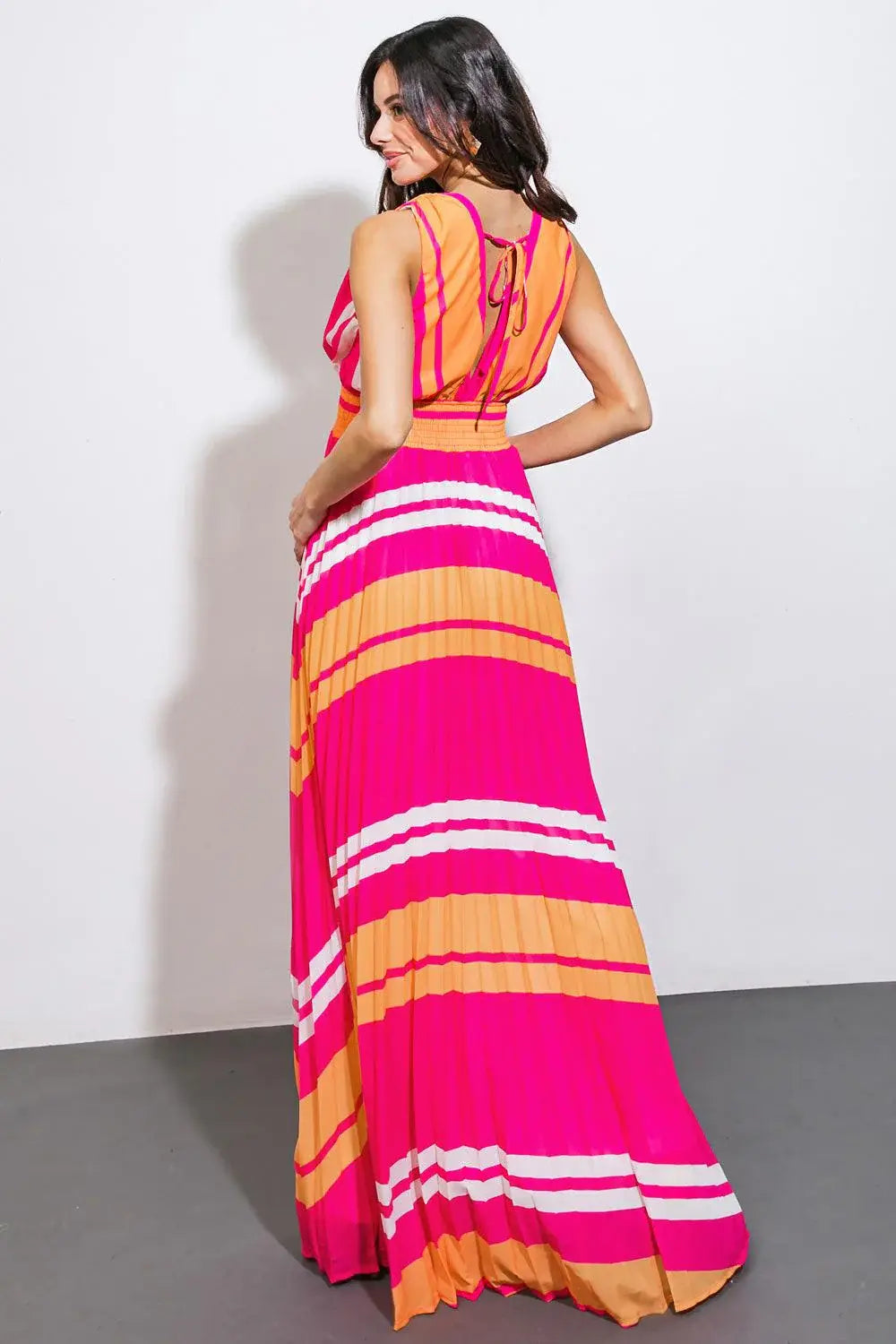 A QUICK TRIP WOVEN MAXI DRESS - Flying Tomato - Flyclothing LLC