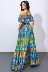DARE TO BE YOU WOVEN MAXI DRESS - Flying Tomato - Flyclothing LLC