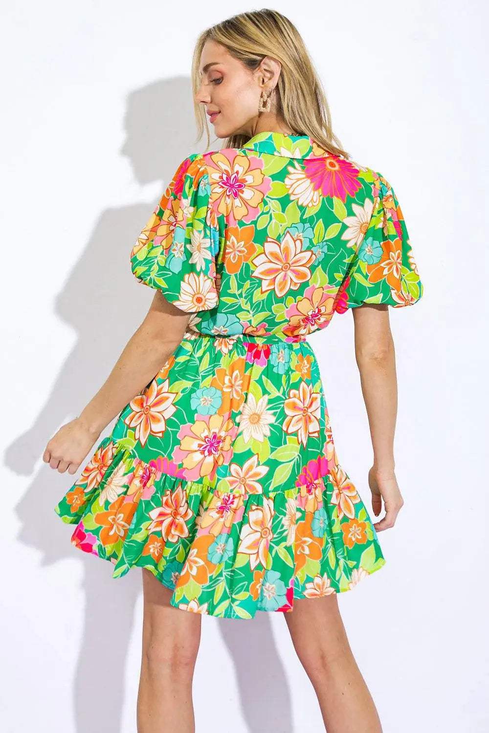 SWING OF THINGS WOVEN MINI DRESS - Flying Tomato - Flyclothing LLC
