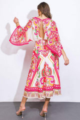 STUCK ON YOU WOVEN MIDI DRESS - Flying Tomato - Flyclothing LLC