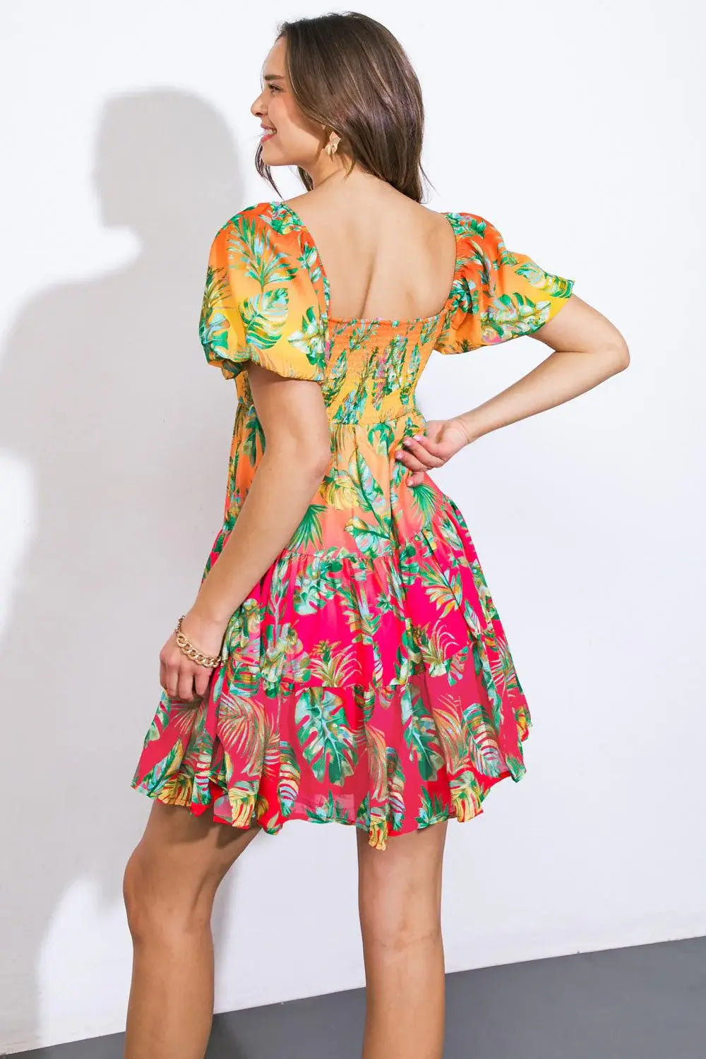 ROAD TO NASHVILLE WOVEN MINI DRESS - Flying Tomato - Flyclothing LLC