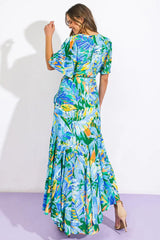 UNEXPECTED SURPRISE WOVEN HI-LO DRESS - Flying Tomato - Flyclothing LLC