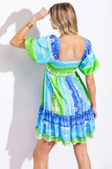 ESSENCE OF SUMMER WOVEN MINI DRESS - Flying Tomato - Flyclothing LLC