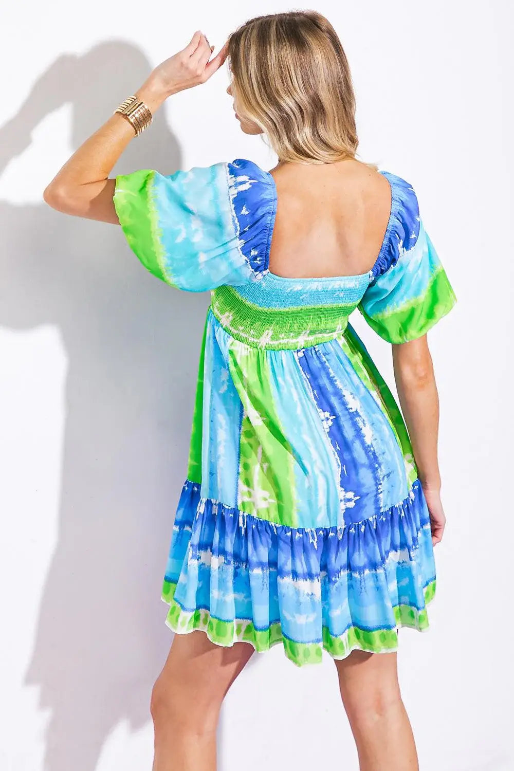 ESSENCE OF SUMMER WOVEN MINI DRESS - Flying Tomato - Flyclothing LLC