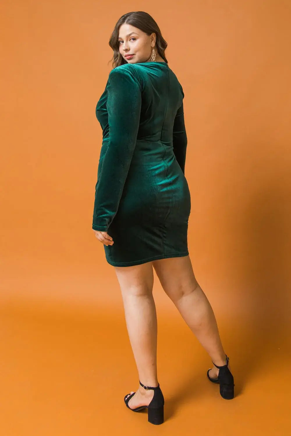 I'M ENCHANTED VELVET MINI DRESS - Flying Tomato - Flyclothing LLC