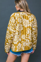 TOTALLY CONVINCED WOVEN PUFF JACKET - Flying Tomato - Flyclothing LLC