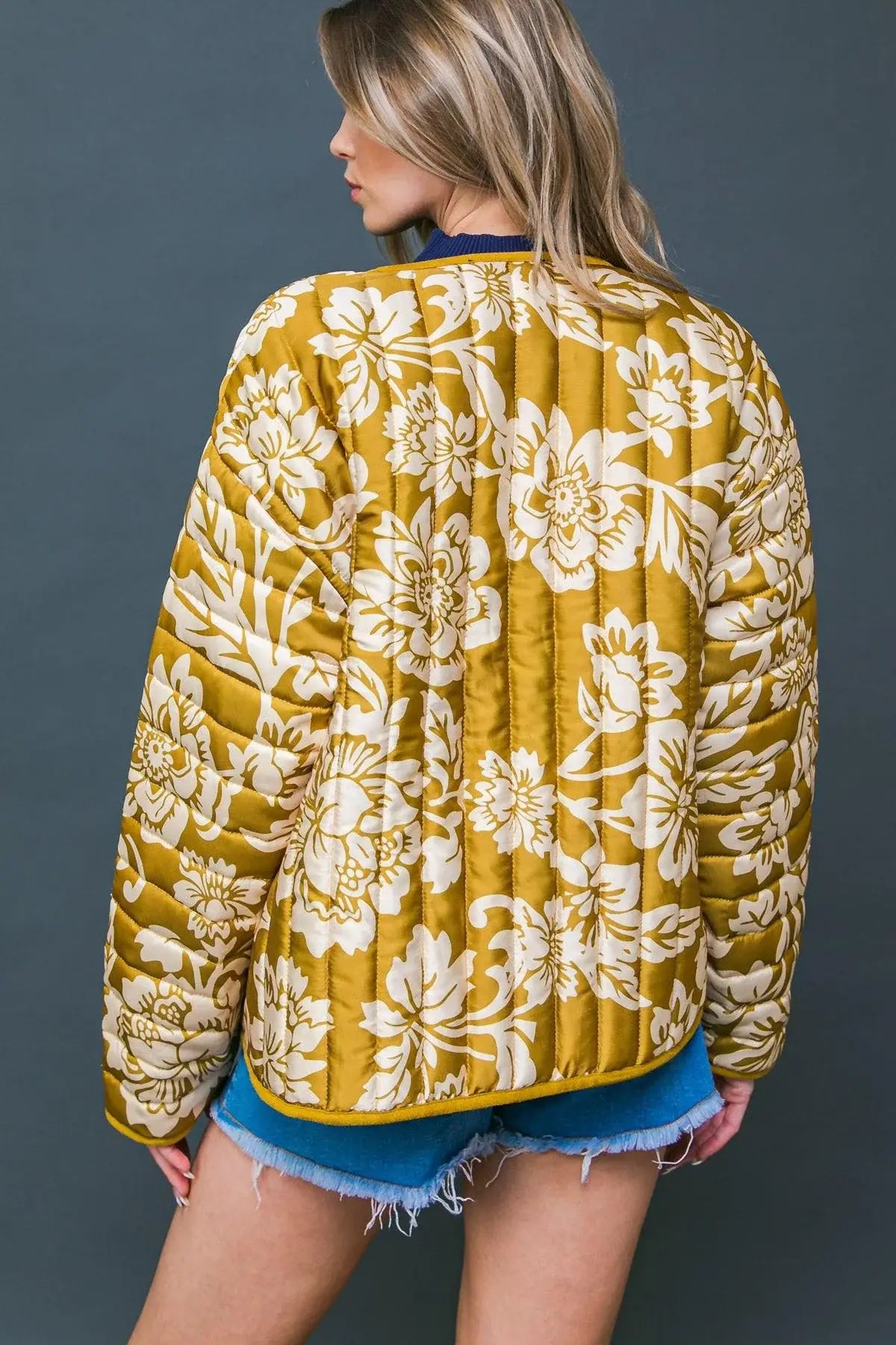 TOTALLY CONVINCED WOVEN PUFF JACKET - Flying Tomato - Flyclothing LLC