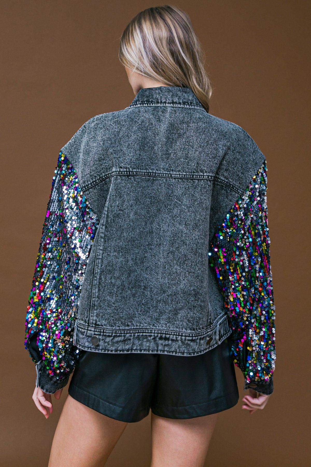 GOING THERE WASHED DENIM JACKET - Flying Tomato - Flyclothing LLC