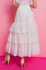 CHIC PURPOSE TULLE SKIRT - Flying Tomato - Flyclothing LLC