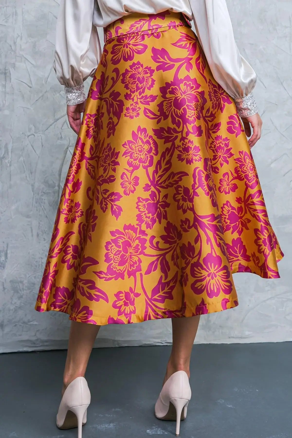 PERFECT REFINEMENT WOVEN SKIRT - Flying Tomato - Flyclothing LLC
