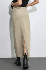 MY LOVE MINE ALL MINE WOVEN MIDI SKIRT - Flying Tomato - Flyclothing LLC