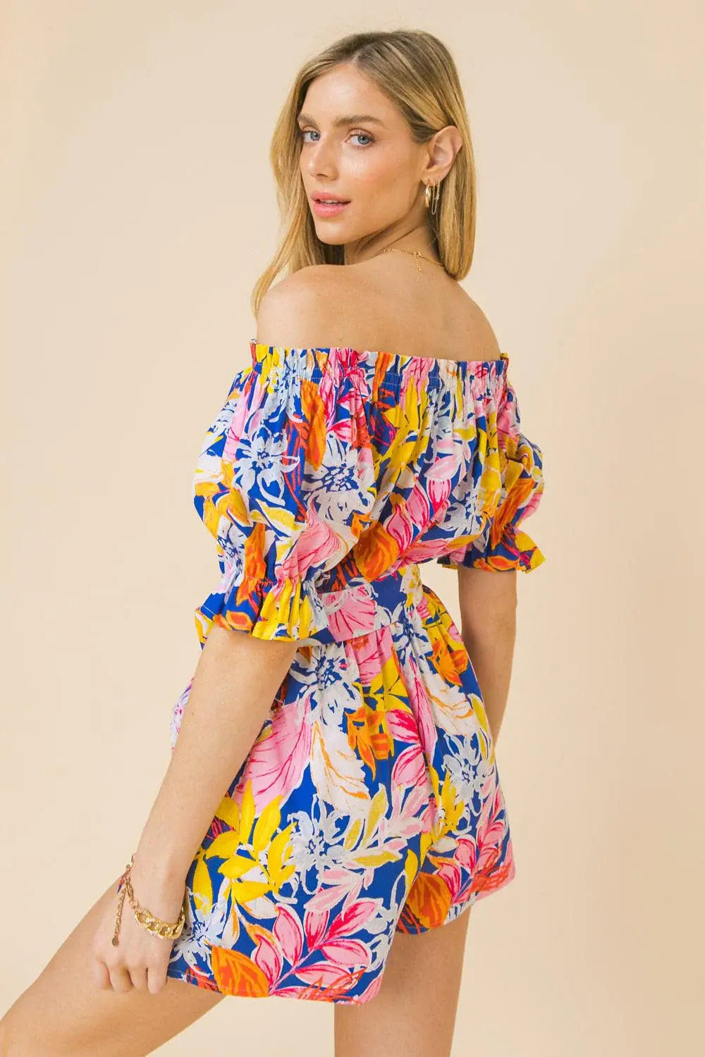 ADMIRE YOU BLOSSOM ROMPER - Flying Tomato - Flyclothing LLC