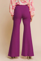 HEY DARLING WOVEN FLARE PANTS - Flying Tomato - Flyclothing LLC
