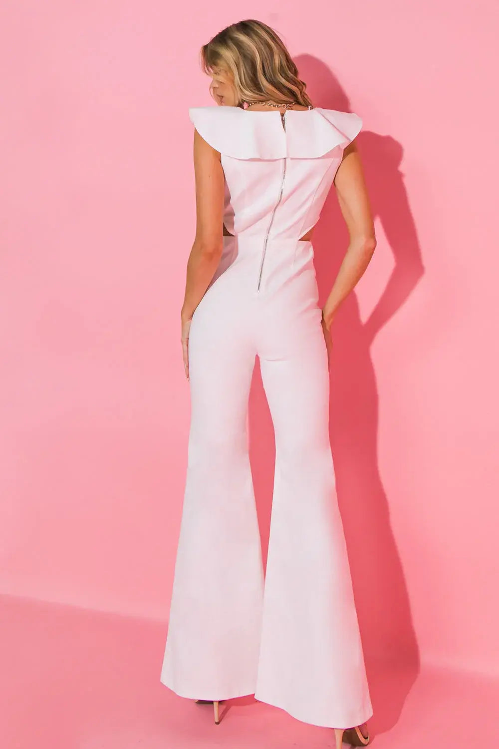 ON THE WAY-OUT DENIM JUMPSUIT - Flying Tomato - Flyclothing LLC